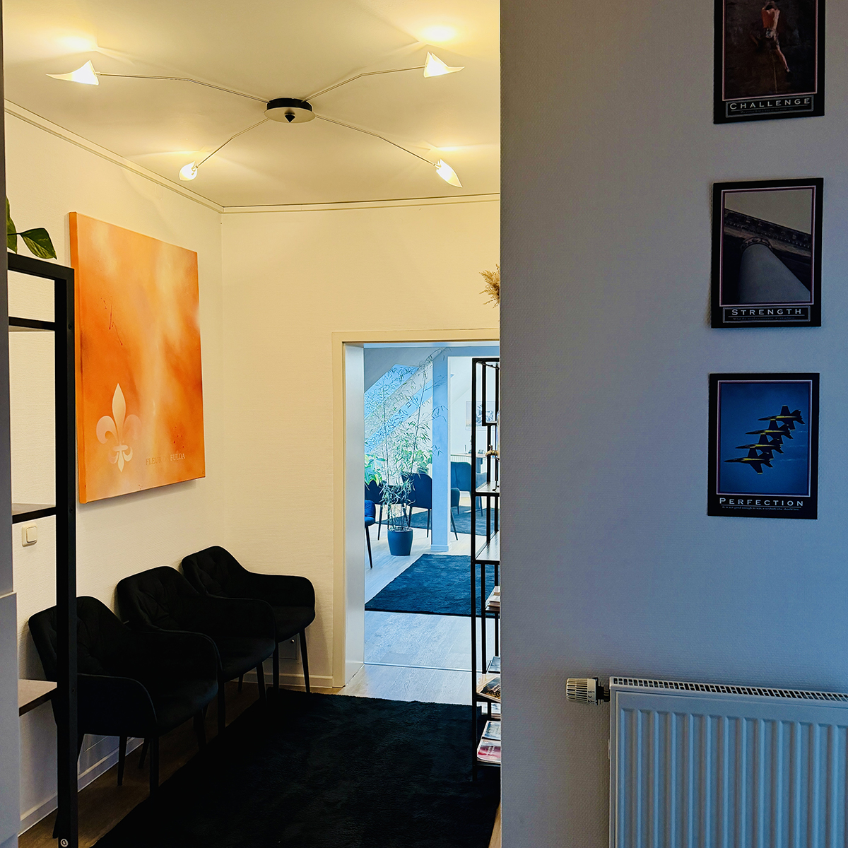 Kanzlei Innenansicht Detail